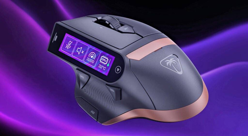 Turtle Beach's $160 Wireless Mouse With a 2.25-Inch Touchscreen