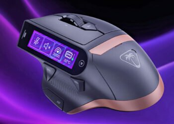 Turtle Beach's $160 Wireless Mouse With a 2.25-Inch Touchscreen