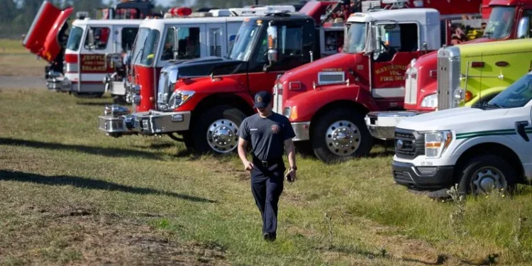Georgia Wildfires Cause Record Property Losses as Southeast US Battles